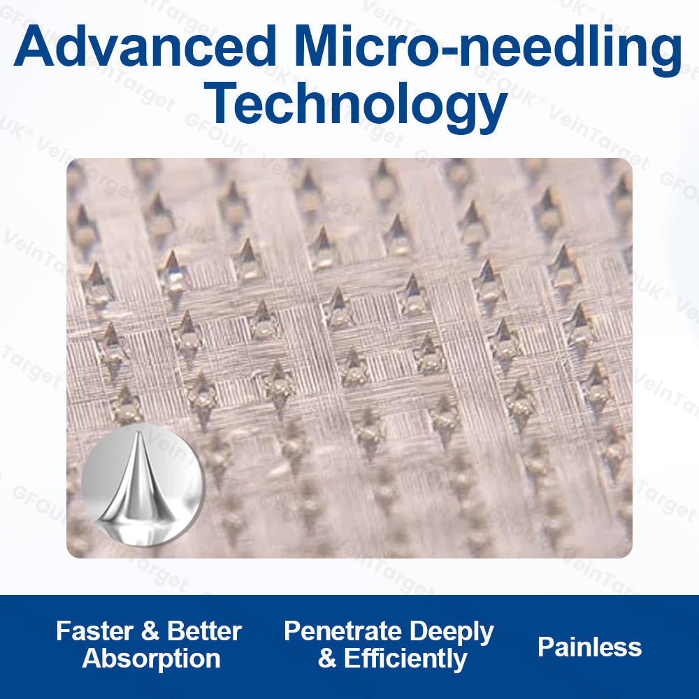 🇬🇧👨⚕️✅GFOUK® VeinTarget Microneedle Patch⚡Instant Relief, Long-Term Results