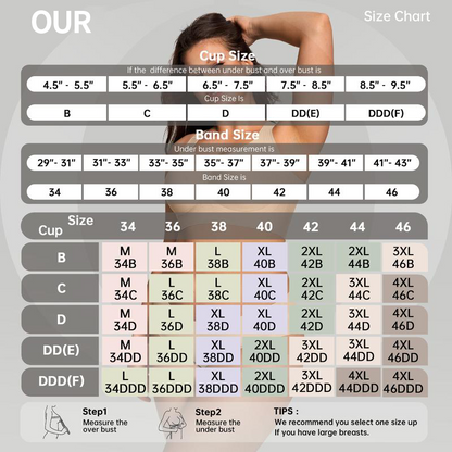 Full coverage wireless bra pro
