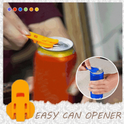 🎁Easy Can Opener,Soda Beer Can Opener & Beverage Can Cover Protector