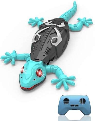Wall Climbing Lizard,Wall Crawler Robot Gecko Remote Control,Floor Ceiling Crawling Electric Lizard Rc Car Toy,Cool Kids Toys