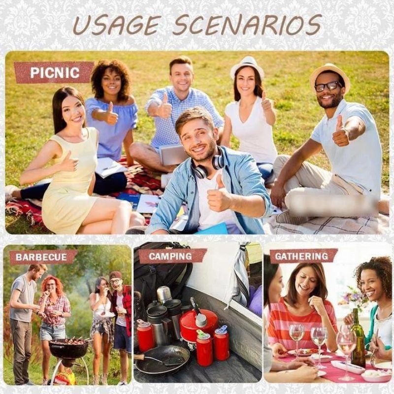 🎁Easy Can Opener,Soda Beer Can Opener & Beverage Can Cover Protector