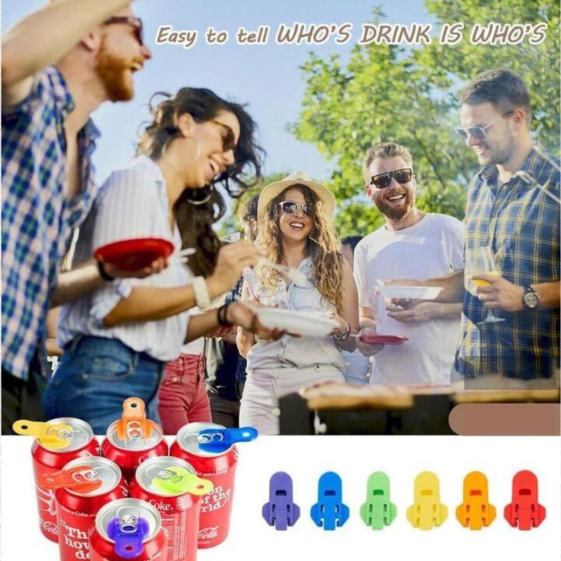 🎁Easy Can Opener,Soda Beer Can Opener & Beverage Can Cover Protector