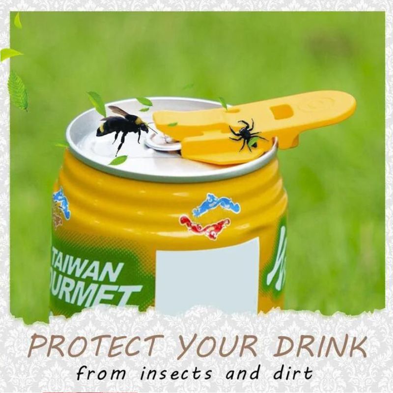 🎁Easy Can Opener,Soda Beer Can Opener & Beverage Can Cover Protector