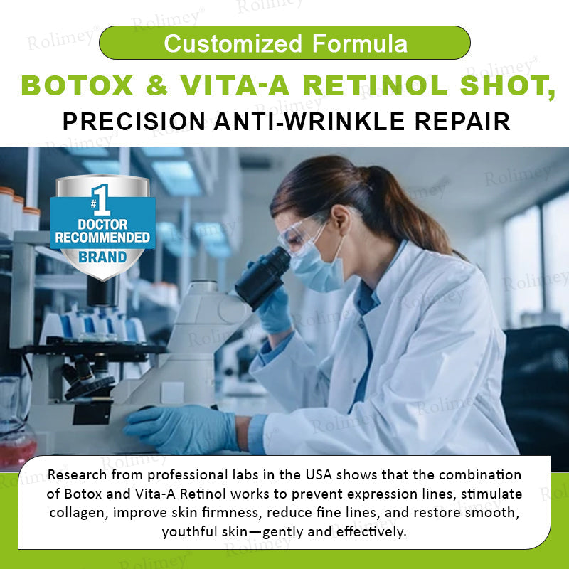 💫💫Made and shipped from the UK 💫Rolimey® Botox & Vita-A Retinol Shot Wrinkle-Lift Tightening cream - Last Day Promotion 50% OFF