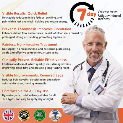 👨‍⚕️Zvoevo® Vein Ease Microneedle Care Patch(For Spider Veins, Varicose Veins, Swelling & Leg Fatigue) - Last Day Promotion 50% OFF
