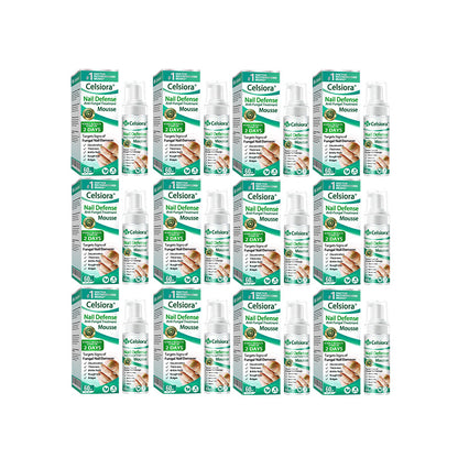 💯👩‍⚕️Official UK Store 🇬🇧 | Celsiora® Max Strength Nail Defense Anti-Fungal Treatment Mousse (Clinically formulated for severe discoloration, keratin thickening, and deep-seated fungal damage.)