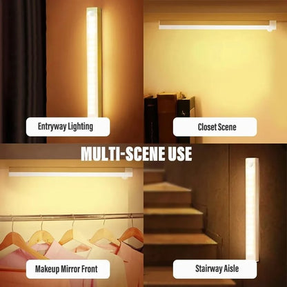 🔥2026 Special 80% OFF💡 Punch-free Smart Sensor Magnetic Rechargeable LED Lights