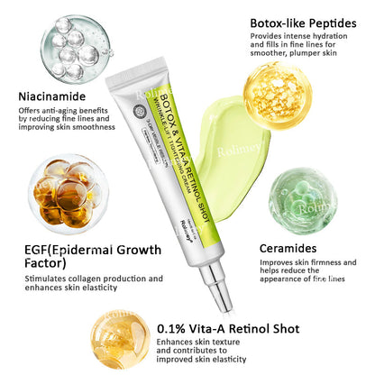 💫💫Made and shipped from the UK 💫Rolimey® Botox & Vita-A Retinol Shot Wrinkle-Lift Tightening cream - Last Day Promotion 50% OFF