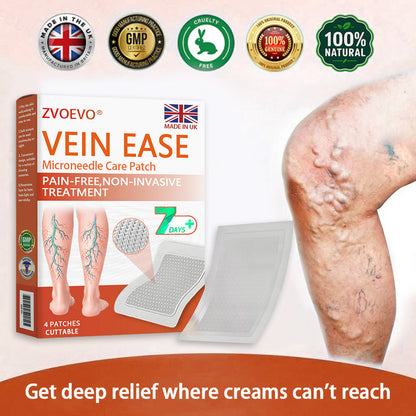 👨‍⚕️Zvoevo® Vein Ease Microneedle Care Patch(For Spider Veins, Varicose Veins, Swelling & Leg Fatigue) - Last Day Promotion 50% OFF