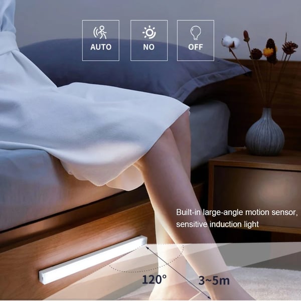 🔥2026 Special 80% OFF💡 Punch-free Smart Sensor Magnetic Rechargeable LED Lights