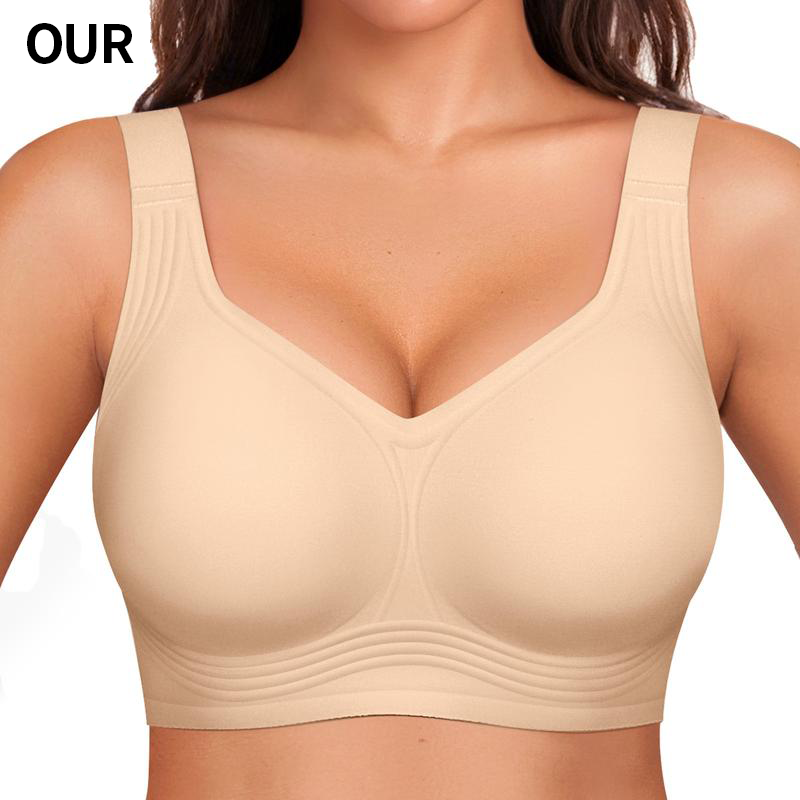 Full coverage wireless bra pro