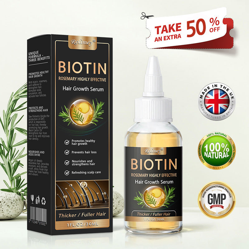 ✨✨ Official UK Store 🇬🇧 | 🔥Rolimey® Highly Effective Biotin & Rosemary Hair Growth Serum — Visibly fills thinning areas & receding hairlines (🔥 Limited-Time Offer, ⏳ Last 30 Minutes)