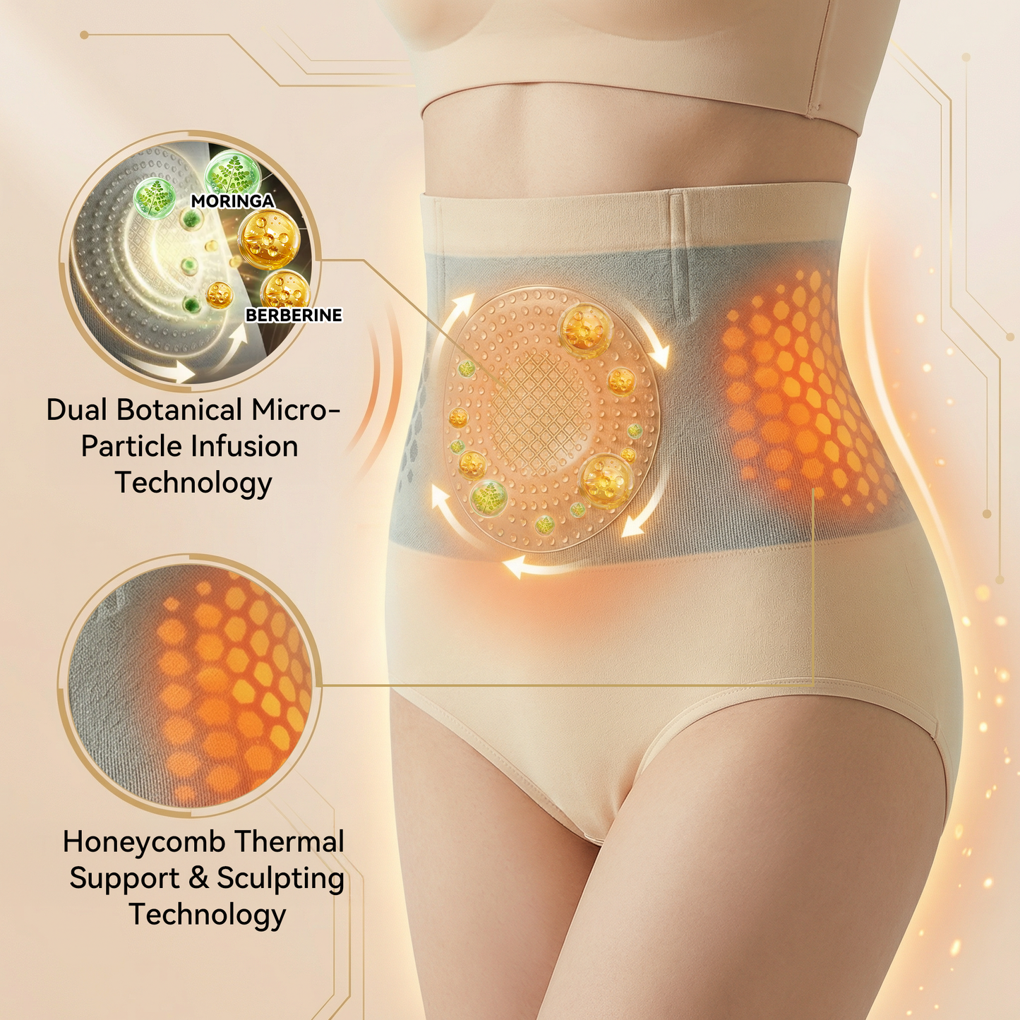 💯👩‍⚕️Official UK Store 🇬🇧|Sugoola® 𝐌𝐨𝐫𝐢𝐧𝐠𝐚 & 𝐁𝐞𝐫𝐛𝐞𝐫𝐢𝐧𝐞 4‑In‑1 Micro‑Particle Sculpting & Fat‑Burn Shorts