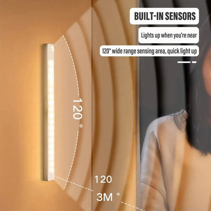 🔥2026 Special 80% OFF💡 Punch-free Smart Sensor Magnetic Rechargeable LED Lights