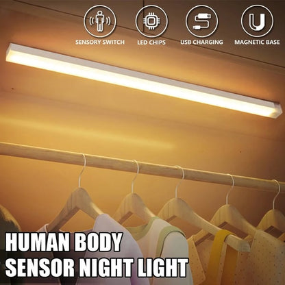 🔥2026 Special 80% OFF💡 Punch-free Smart Sensor Magnetic Rechargeable LED Lights