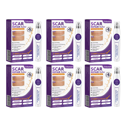 🇬🇧👨‍⚕️🌿Trilumia® Medical-Grade Silicone Scar Repair Roller (For Raised, Red, Firm, Tight & Discoloured Surgical Scars)