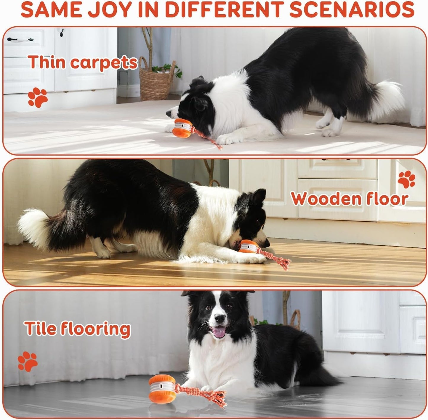 80%🎁Motion-Activated Interactive Dog Toy — Keeps Dogs Busy & Happy