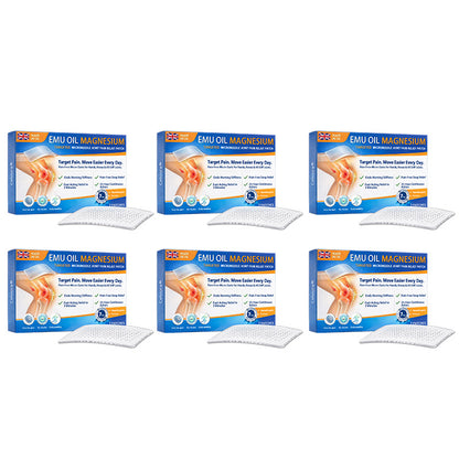 👨‍⚕️👨‍⚕️Celsiora® Advanced Targeted Emu Oil & Magnesium Microneedle Joint Pain Relief Patch (Starts Working in Minutes on Joints, Soothes Nerves, and Kills Nerve & Muscle Pain)