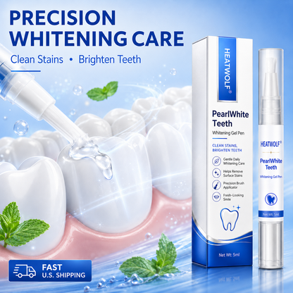 HEATWOLF® PearlWhite Teeth Whitening Gel Pen