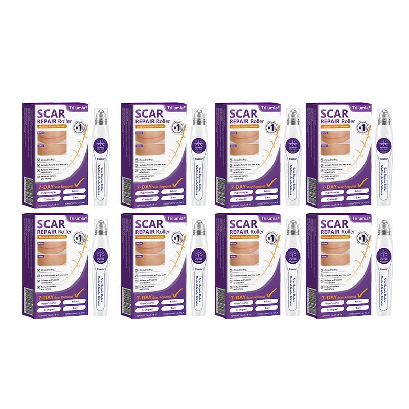 👑 8-Pack 🩹 Complete Scar Care — For Multiple & Larger Scars