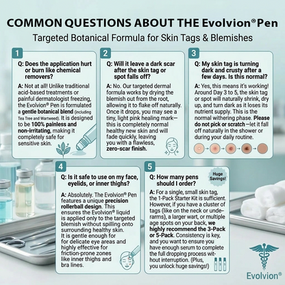 😍💖Evolvion® 𝟕-𝐃𝒂𝘆 𝐒𝗸𝐢𝐧 𝐓𝒂𝗴 & 𝐒𝐩𝙤𝐭 𝐄𝐫𝒂𝐬𝙚𝐫 Painless & Scar-Free Advanced Imperfection Remova𝗜 Ro𝗜𝗜erba𝗜𝗜 Pen 🌿