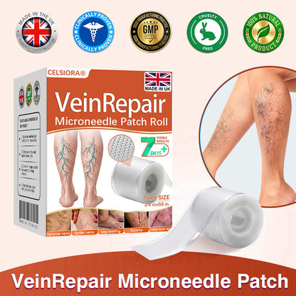 🌿🌿Official UK Store 🇬🇧 | Celsiora® Vein Ease Microneedle Care Patch(For Spider Veins, Varicose Veins, Swelling & Leg Fatigue) - Last Day Promotion 50% OFF