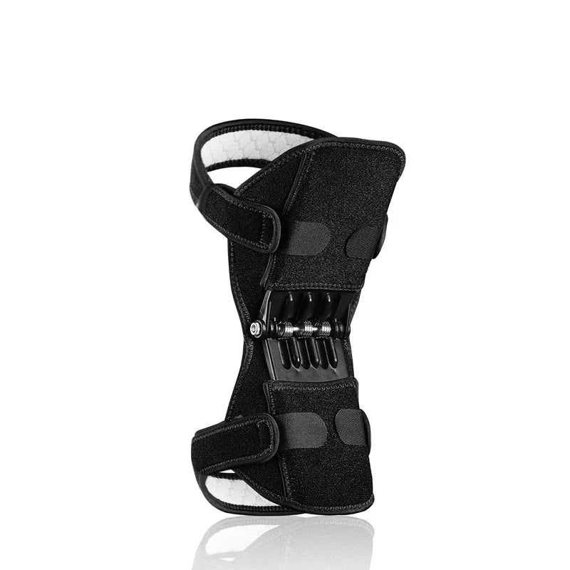 1pc Knee Protection Booster Power Support Knee Pads Powerful Rebound Spring Force Sports Reduces Soreness Cold Leg Protection