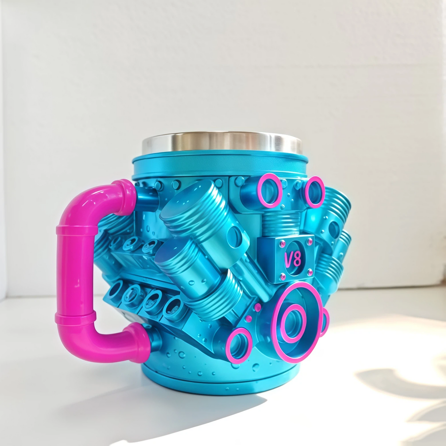 🏎️🏎️🎁Engine-themed coffee mug