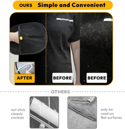 🧤🔥BUY 1 GET 1 FREE🔥🐾🧤flysmus® Pet Hair Remover Electrostatic Gloves – Double-Sided Efficient, Soft Silicone & Washable Reusable (Versatile Home+Car)!