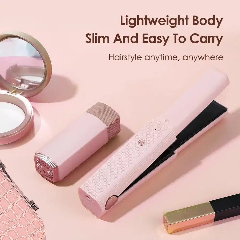 🌈flysmus® Hair Straightening Comb Curling Iron