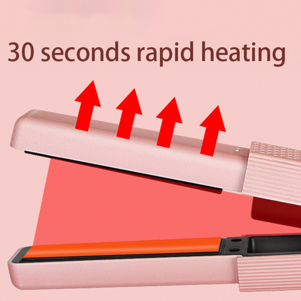 🌈flysmus® Hair Straightening Comb Curling Iron